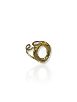 Anillo aro dorado