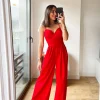 Mono crepe corazón rojo