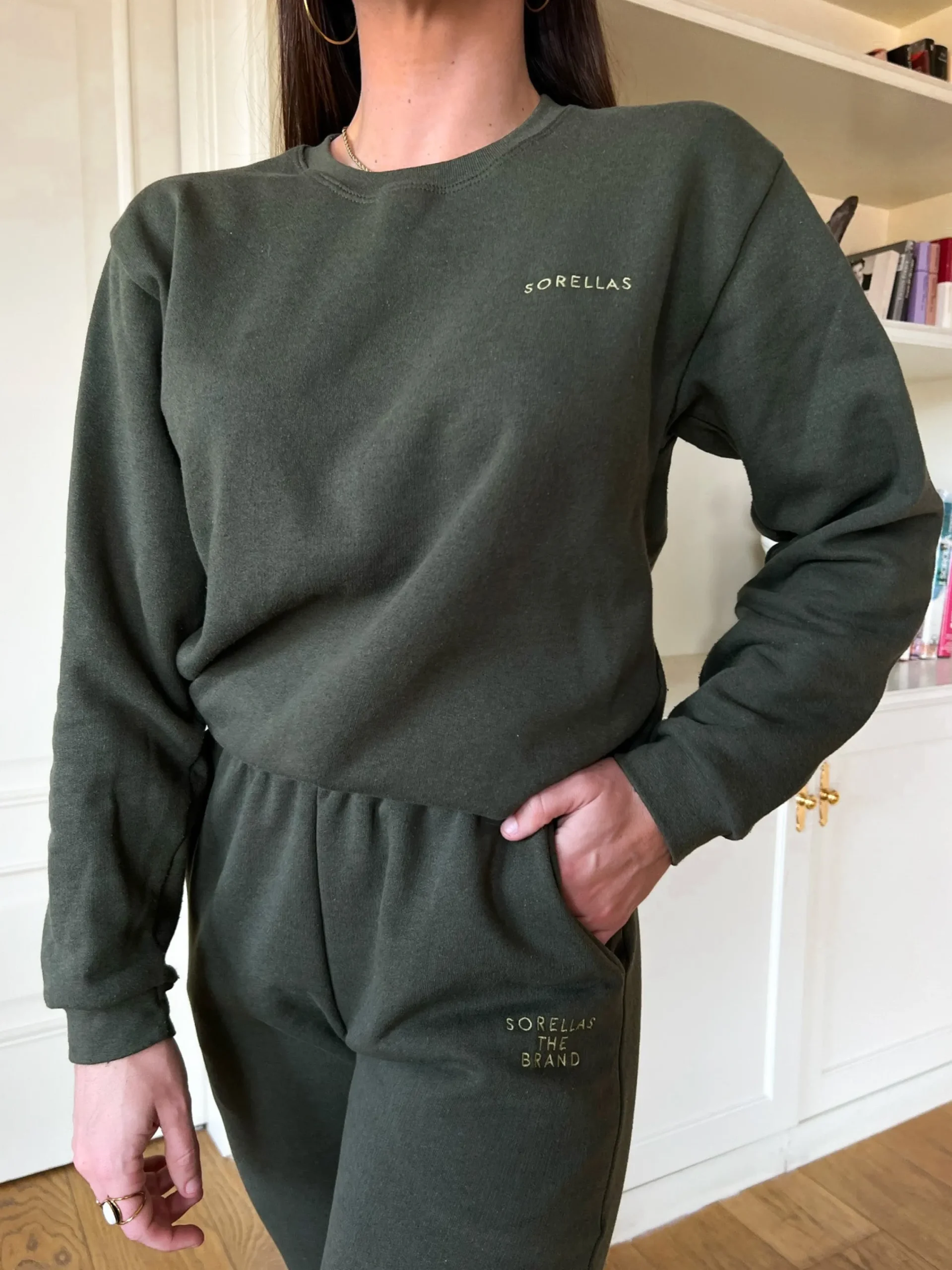 Sudadera SORELLAS caqui